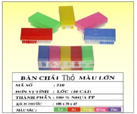 Bàn Chải Thỏ màu lớn