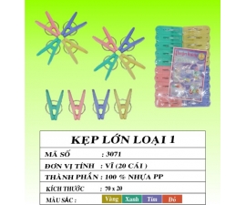 KẸP LỚN LOẠI 1