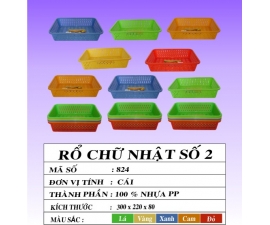 RỔ CHỮ NHẬT SỐ 2