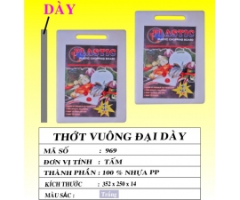 THỚT VUÔNG ĐẠI DÀY