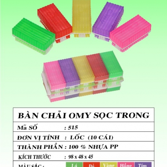 Bàn Chải OMY Sọc Trong
